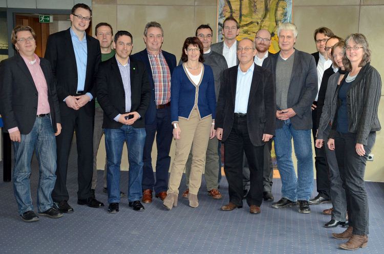 TeilnehmerInnen des verkehrspolitischen Informationstreffens in Stuttgart.